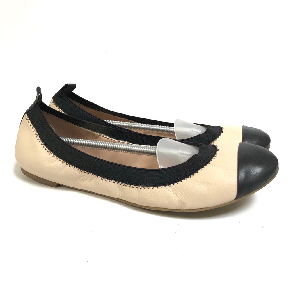 Banana Republic Womens 10 Aida Ballet Flats Ivory